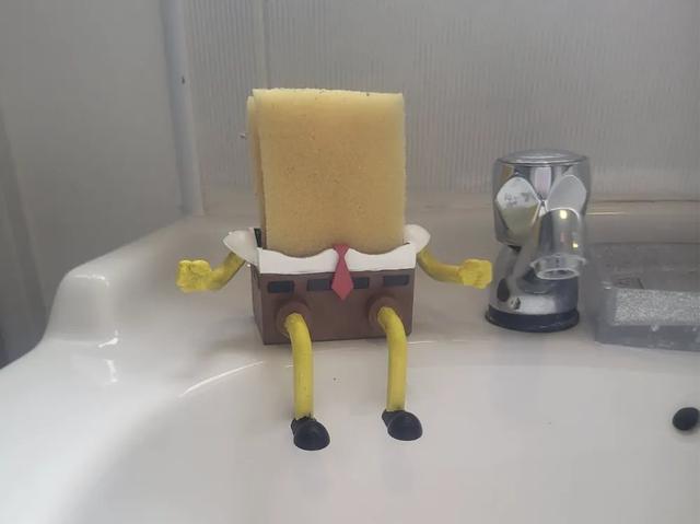 Губка Боб, оригінальний тримач для губки