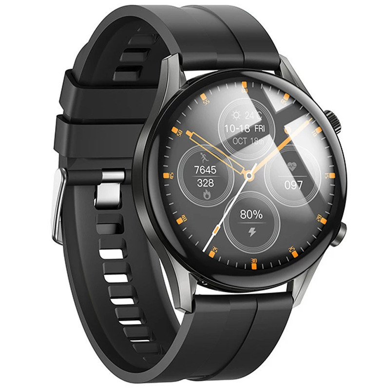 Смарт-годинник Hoco Y7 Pro сірий, фото 1