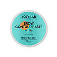 Паста для брів Brow Contour Paste White Joly:Lab 8 г, фото 3