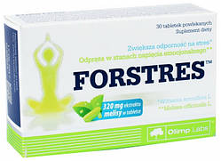 Вітаміни від стресу OLIMP Forstres 320 мг ekstraktu melisy 30 таб
