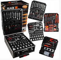 Набір інструментів в кейсі BLACK 186шт набір інструментів для авто