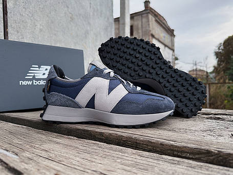Чоловічі кросівки New Balance 327 Cordura U327OC сині Оригінал, фото 1