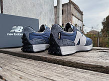 Чоловічі кросівки New Balance 327 Cordura U327OC сині Оригінал, фото 6