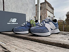 Чоловічі кросівки New Balance 327 Cordura U327OC сині Оригінал, фото 3