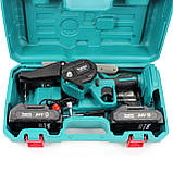 Акумуляторна міні пила ланцюгова Makita DUC155Z (24V 5AH) АКБ міні-пила Макіта для обрізання дерев, веткоріз, фото 7