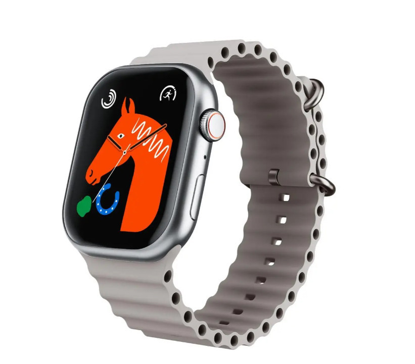 Смарт-годинник XO W8 Pro сталевий, фото 1