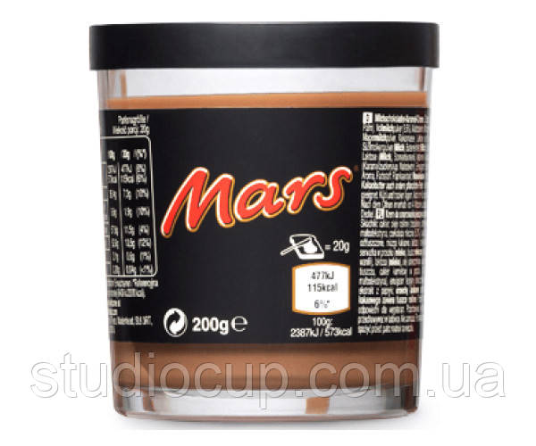 Шоколадна паста Mars 200 г