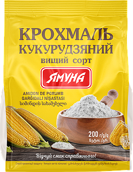 Крохмаль кукурудзяній 200 г ТМ Ямуна