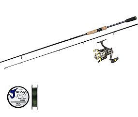 Набір на хижака (Спиннинг Shimano Vengeance + Катушка Ryobi + Шнур Daiwa)