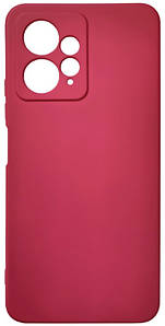 Чохол Silicone Case Xiaomi Redmi Note 12 Малиновий