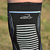 Наколінники спортивні PowerPlay PP-4099 Knee Support Чорно/Сині L/XL (пара), фото 8