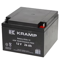 Акумуляторна батарея AGM 12 V 26 Ah Kramp