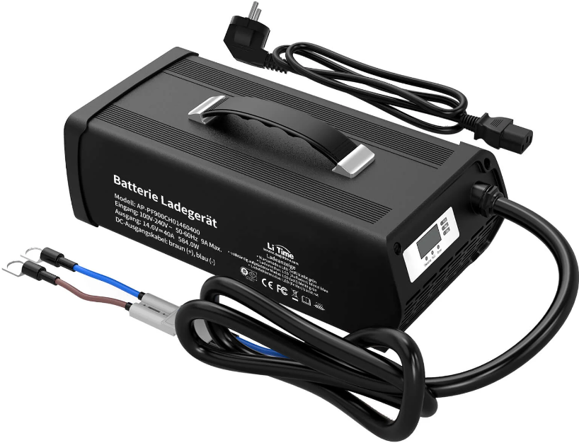 Зарядний пристрій для LiFePo4 акумуляторів 40A 14,6V LiTime (Німеччина), фото 1