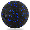 Масажний м'яч PowerPlay PP-4351 Epp Massage Ball (d10) Чорно/Синій, фото 3
