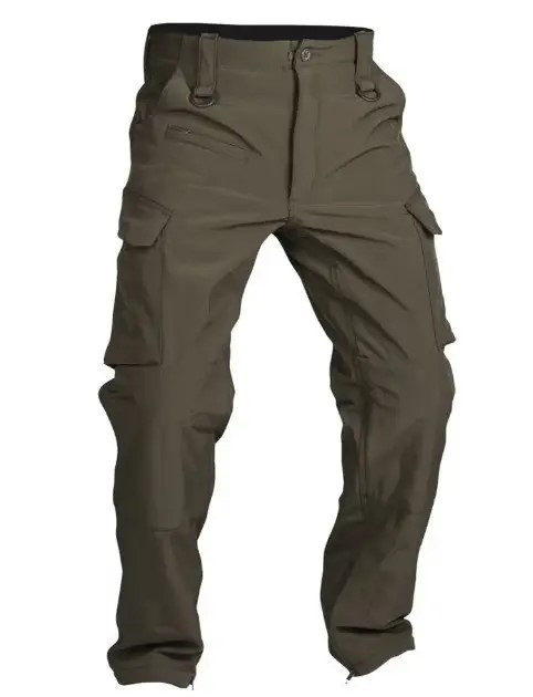Штани Mil-Tec Softshell Explorer зимові водонепроникні Olive 11360001 - L, фото 1