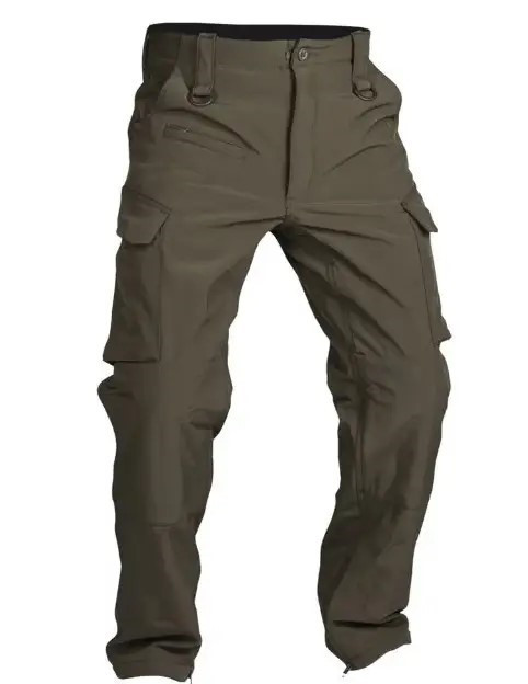 Штани Mil-Tec Softshell Explorer зимові водонепроникні Olive 11360001 - S, фото 1