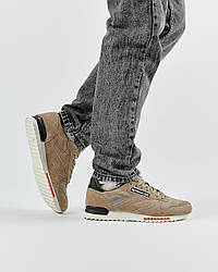 Чоловічі замшеві кросівки Reebok Classic M Sand, чоловічі кеди Рибок пісочні, Чоловіче взуття