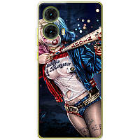 Чохол Силіконовий з Картинкою на Motorola G85 (Харли Квинн, Harley Quinn)