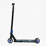 Трюковий самокат Best Scooter 54528, колеса PU 110 мм, ABEC 9, висота 84 см, з пегами, фото 4