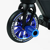 Трюковий самокат Best Scooter 54528, колеса PU 110 мм, ABEC 9, висота 84 см, з пегами, фото 6