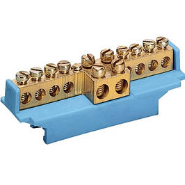 Нульові та заземлюючі шини Hager