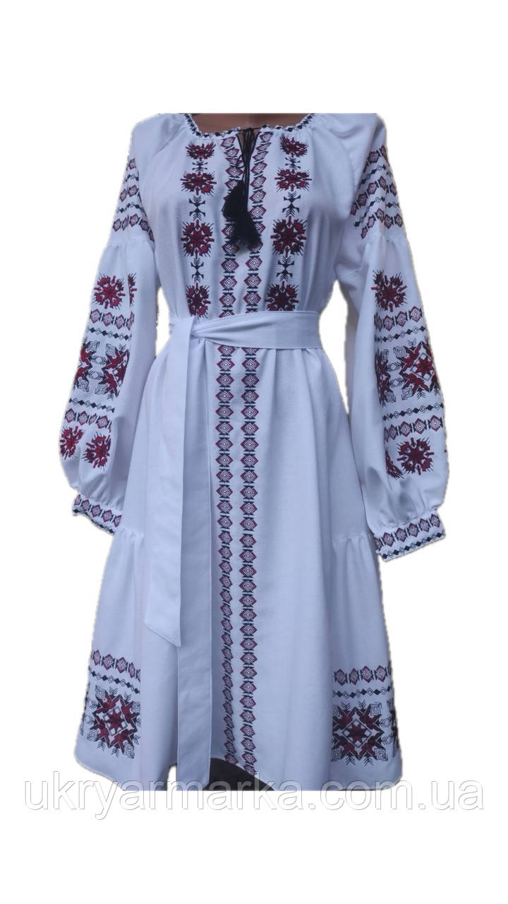 Ніжне вишите плаття "Блиск зірок"