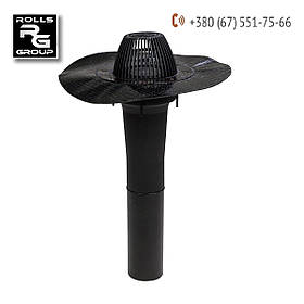 Дахова лійка DN110 h630мм, фланець бітум, Finland