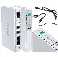 Повербанк для Роутерів Hoco DB25 8800mAh 5V+9/12V Smart Mini UPS білий