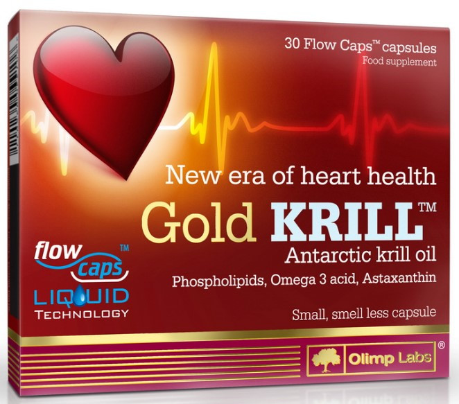 Масло криля OLIMP Gold Krill 30 капсул