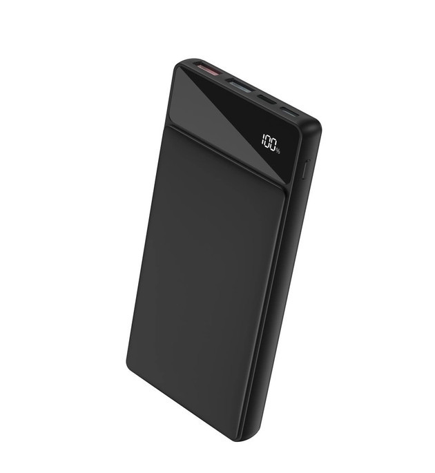 Повербанк XO PR132 10000 mAh PD20W + QC22.5 чорний, фото 1