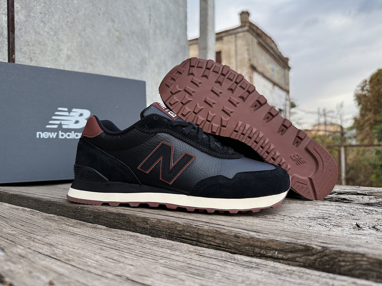 Чоловічі кросівки New Balance 515 ML515ADB чорні Оригінал