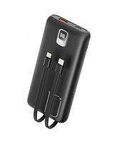 Повербанк XO PR184 10000 mAh PD 20W + QC 22.5W чорний