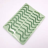 Силіконова форма Черв'ячки — 20 шт., фото 2