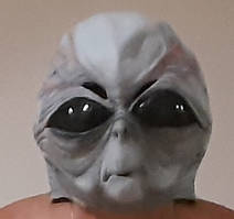 Карнавальна маска Гуманоїд Інопланетянин б/в