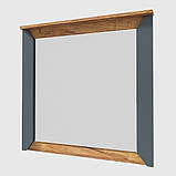 Настінне Дзеркало Нордік 800 Еверест Дуб крафт золотий, Білий (80х6х77), фото 5