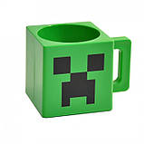 Кружка-кухоль чашка Майнкрафт Кріпер Minecraft Creeper Зелена, фото 4