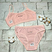 Спідня білизна дитяча Donella Комплект топ і трусики для дівчинки Minimalist 12-13 років 158-164 р 511329B-1