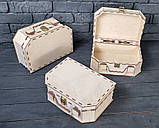 Чоловіча подарункова валізка для набирання подарунків, скринька без наповнення, фото 2