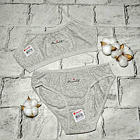 Спідня білизна дитяча Donella Комплект топ і трусики для дівчинки Minimalist 12-13 років 158-164 р 511329B-3