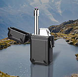 Водонепроникна подвійна електрична USB-запальничка Carbone KT6007906 solve, фото 3
