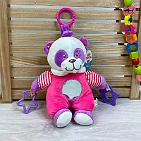 Іграшка-підвіска Ведмедик 30см LimoToy D8041 дуже мяка швидка відправка