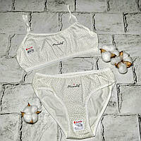 Спідня білизна дитяча Donella Комплект топ і трусики для дівчинки Minimalist 12-13 років 158-164 р 511329B-4