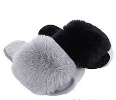Капці кімнатні  жіночі  хутряні L805 mix (р.36-41) "Lion-Lu"