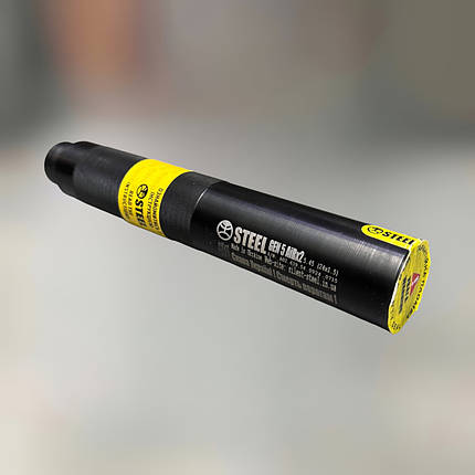 Глушник бойовий STEEL Gen 5 AIR 5.45, різьба 24×1.5, саундмодератор АК, фото 1