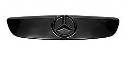 Зимова накладка на Mercedes Vito W639 2004-2010 Мерседес Віто (Верхня глянцева на решітку з кріпленнями)