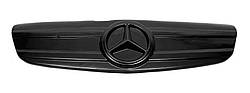 Зимова накладка на Mercedes Vito W639 2010-2015 Мерседес Віто (Верхня глянцева на решітку з кріпленнями)