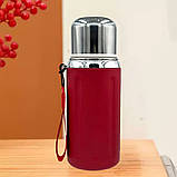 Вакуумний термос з нержавіючої сталі 600 мл портативний термокухоль для напоїв з вакуумною ізоляцією, фото 2