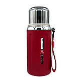 Вакуумний термос з нержавіючої сталі 600 мл портативний термокухоль для напоїв з вакуумною ізоляцією, фото 8