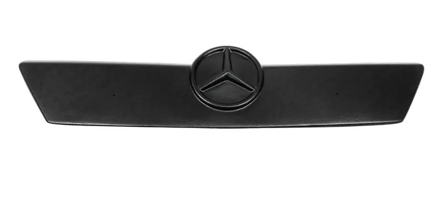 Зимова накладка на Mercedes Sprinter 901-904 2000-2002 Мерседес Спрінтер (Верхня матова на решітку з кріпленнями), фото 1