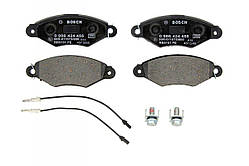 Гальмівні колодки передні (с датчиками) Renault Kangoo / Nissan Kubistar 97-08 0986424455 BOSCH
